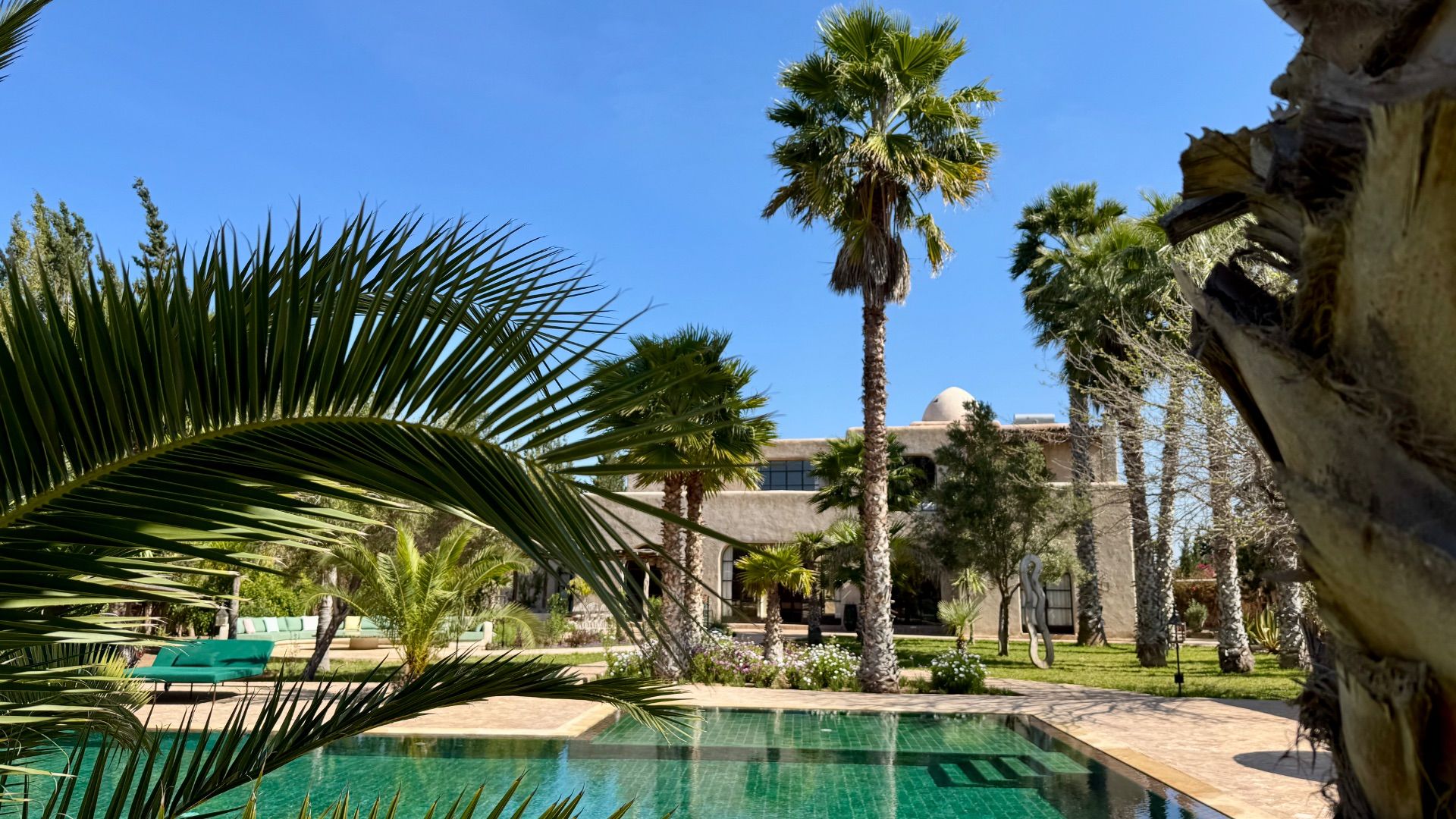 Dar Najma - la piscine · villa de luxe à Essaouira
