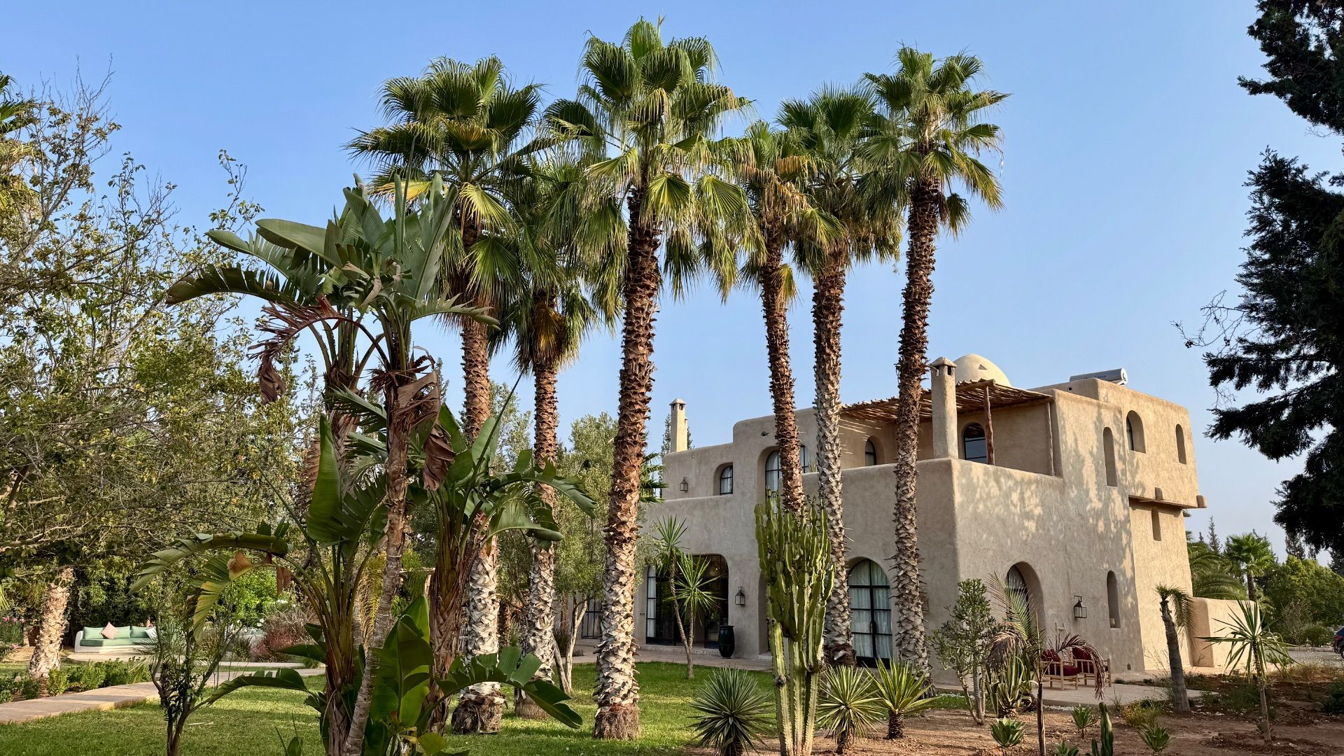 Dar Najma - le jardin de la villa · Essaouira, Maroc