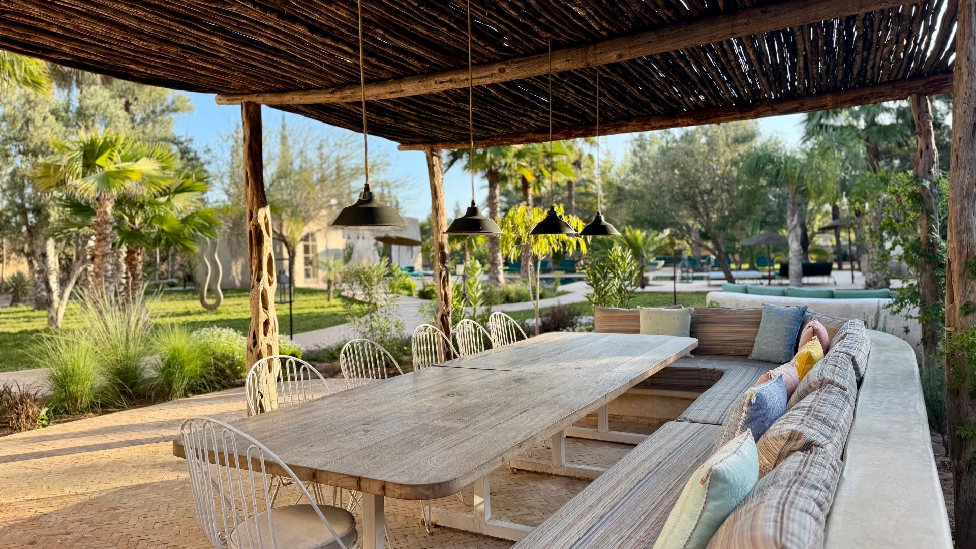 Dar Najma — extérieurs et jardins · villa de luxe avec piscine chauffée à Essaouira